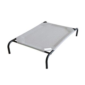 coolaroo the original cooling elevated pet bed, s to l sizes