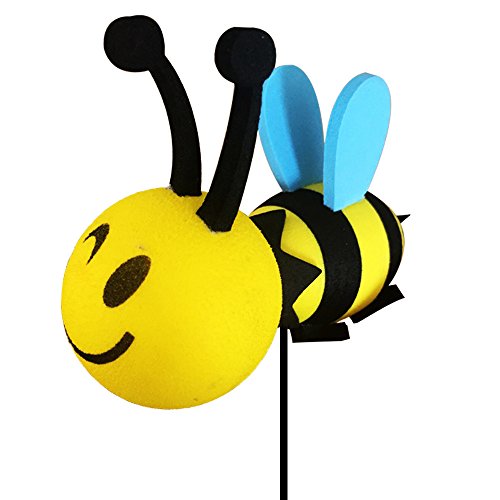 happy bee car antenna topper antenna ball