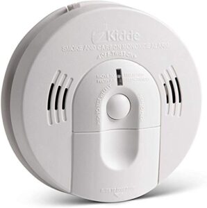 kidde smoke & carbon monoxide detector, battery powered, combination smoke & co alarm, voice alert