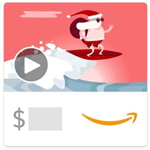 amazon egift card surfin santa (animated)