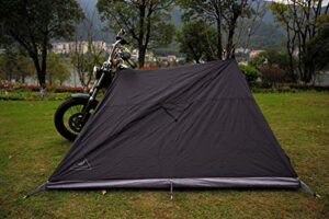 banana brothers motorcycle camping tent for 1 2 people，ultralight backpacking tent，easy to carry.