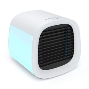 evapolar evachill portable conditioner small personal evaporative air cooler and humidifier fan mini ac, medium, opaque white