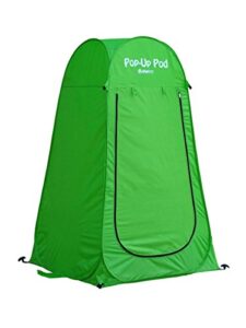 gigatent pop up pod changing room privacy tent – instant portable outdoor shower tent, camp toilet, rain shelter for camping & beach – lightweight & sturdy, easy set up, foldable with carry bag