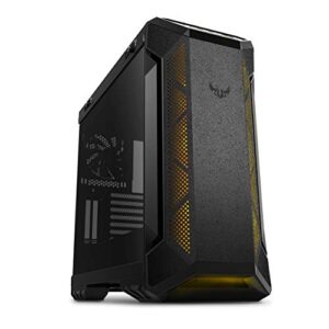 asus tuf gaming gt501 mid tower computer case for up to eatx motherboards with usb 3.0 front panel cases gt501/gry/with handle