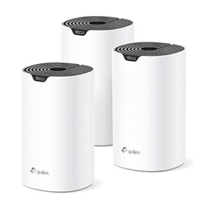 tp link deco mesh wifi system (deco s4) – up to 5,500 sq.ft. coverage, replaces wifi router and extender, gigabit ports, works with alexa, 3 pack