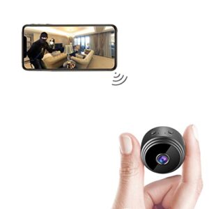 arebi spy camera wireless hidden wifi mini camera hd 1080p portable home security cameras covert nanny cam small indoor outdoor video recorder motion activated night vision a10 plus [2022 version]