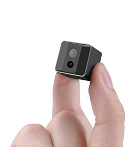 mini spy camera 1080p cop spy cam as seen on tv spy camera wireless hidden mini camera spy wireless hidden spy camera nanny cam with night vision and motion detection built in battery no wifi needed