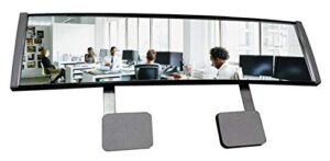 new! high definition wide angle rear view mirror for pc monitors or anywhere: ex large by modtek (1 pack)