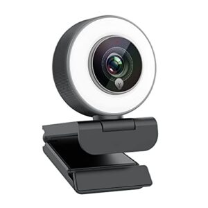 angetube streaming 1080p hd webcam built in adjustable ring light and mic. advanced autofocus af web camera for google meet xbox gamer facebook youtube streamer