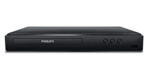 certified renewed philips bdp1502 blu ray disc / dvd player with dvd video upscaling to hd
