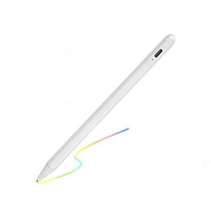 electronic stylus for ipad 5th generation 9.7" 2017 pencil,type c rechargeable active capacitive pencil compatible with apple ipad 5th gen 9.7 inch stylus pens,good on ipad drawing pens,white