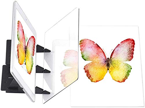 optical drawing board reflection tracing board mirror copy pad panel art sketch wizard easy painting projector sketching tool light box drawing zero based mould toy artifact for kid beginner adult