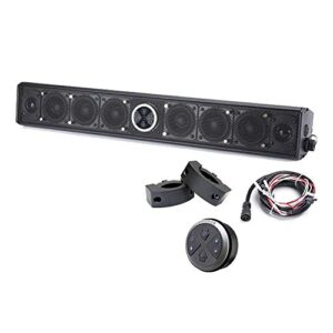 powerbass xl 800 marine certified amplified power sports bluetooth soundbar (xl 800 with clamps and remote)