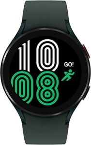 samsung electronics galaxy watch 4 44mm smartwatch with ecg monitor tracker for health fitness running sleep cycles gps fall detection bluetooth us version, green