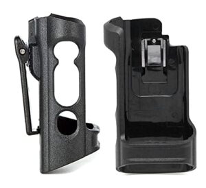 zzfengkr holster for motorola apx 6000 8000 pmln5709 pmln5709a radio holder carry case with belt clip models 1.5, 2.5 and 3.5 (1 pack rc yk01)