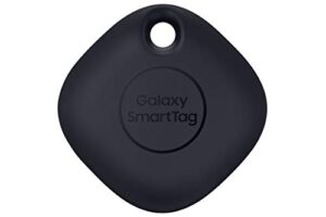 samsung galaxy smarttag bluetooth tracker & item locator for keys, wallets, luggage, pets and more (1 pack), black (us version)