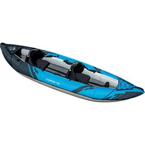 aquaglide chinook 100 inflatable kayak, 1 2 person, multicolor, medium