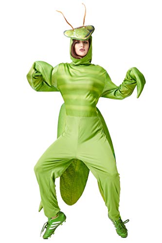 jyzcos praying mantis costume for adult men women insect bug fancy dress