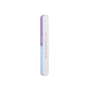 nail buffer by revlon, shape 'n' buff nail file & buffer, nail care tool, all in one shaping & buffing, easy to use, 1 count (pack of 1)