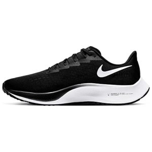 nike air zoom pegasus 37 men's running shoe nkbq9646 002 (10.5) black white