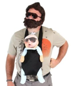 tv store the hangover alan costume accessories set (baby carrier 2 sunglasses beard)