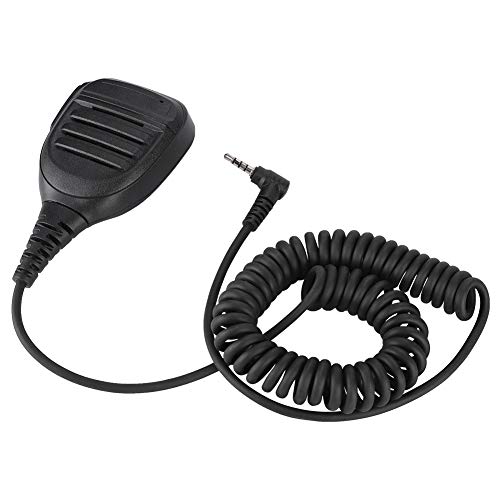 walkie talkie microphone, 3.5mm ptt handheld two way radio speaker mic for yaesu ft1d, ft1xdr, ft2dr, ft2xdr, ft 50, ft 60, ft 10r, ft 40r, ft 50r, ft 51r, ft 60r, ft 250r, vx 10, vx 14，etc
