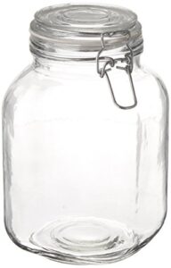 anchor hocking 98785 67 oz glass heremes clamp jar