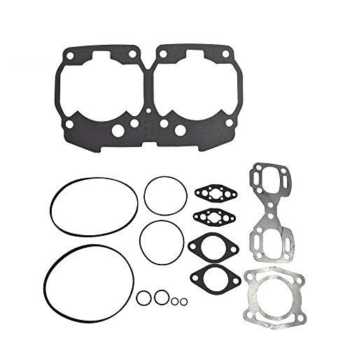 complete engine gasket kit set compatible with sea doo 785 787 800 gsx gtx xp spx xp800 1998 1999 1996 1997 top and bottom end gasket kit