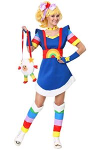 adult plus size rainbow brite costume women's rainbow brite costume 2x