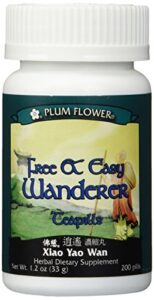 plum flower chinese tea, free and easy wanderer, 200 tablets