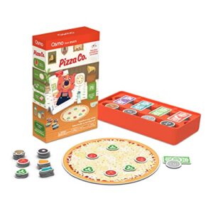 osmo pizza co. ages 5 12 communication skills & math educational learning games stem toy gifts for kids, boy & girl age 5 to 12 for ipad or fire tablet (osmo base required)