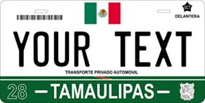 photozonega tamaulipas 2011 mexico personalized custom novelty tag vehicle car auto motorcycle moped bike bicycle license plate