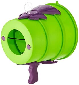 airzooka toysmith, blast a harmless ball of air toy, green, all ages adults too