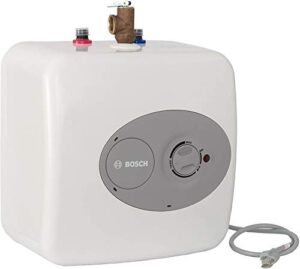 bosch electric mini tank water heater tronic 3000 t 2.5 gallon (es2.5) eliminate time for hot water shelf, wall or floor mounted