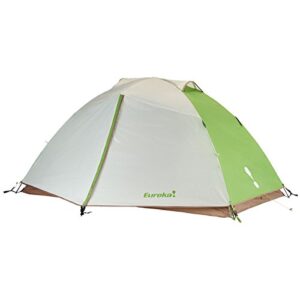 eureka! apex 2xt 2 person, 3 season waterproof backpacking tent, pine bark/blue dawn/foliage (6 pounds 6 ounces)