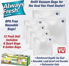 always fresh vacuum seal bag refill pack